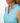 Collar of the Dog Park Sleeveless Polo on a model in front of a white background