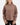 Front of the Driftwood Waffle Knit Hoodie on a model in front of a light gray background