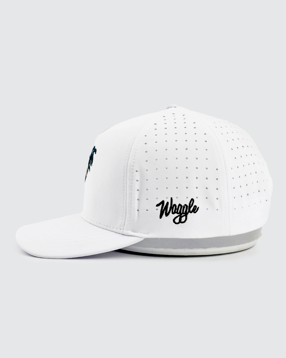 Waggle Golf | The Goat Hat, White