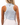 Back of the Floater Racerback Polo on a model in front of a white background