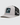 Front 3/4 of the Galactic Greens Trucker Hat in front of a light grey background