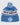Front of the Grip and Rip Pom Beanie in front of a light gray background