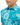 Collar of the Hawaiian Punchout Boy's Polo on a model in front of a white background