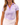 Front of the Pretty In Paisley Pique Polo tucked on a model in front of a white background