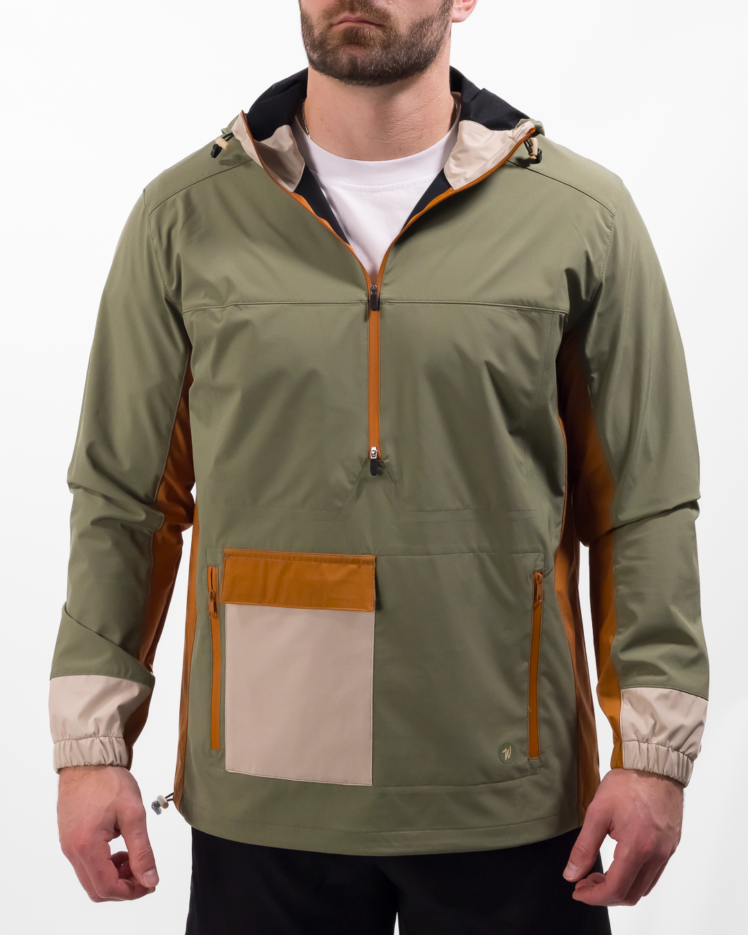 Sagebrush Albatross Anorak Jacket | Waggle Golf Apparel | Quarter Sagebrush Albatross Anorak Jacket | Waggle Golf Apparel | Quarter