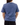 Back of the Steel Blue T-Shirt on a Female Model in front of a white background