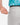 Close up on the Zippered pocket on the back left side of the Ace Pants on a model in front of a white background
