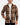 Front of the Wally Flannel unbuttoned on a model in front of a light gray background