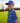 Model wearing the Abyss Polo on the golf course with greenery in the background.