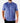 Untucked Front of the Abyss Polo on a model in front of a light gray background.