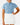 Front of the Albatross Hybrid Polo tucked in on a model in front of a light gray background.
