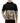 Black and camouflage hoodie worn by a person on a white background