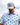 Model wearing the Battle of Parsburg Hat with blue sky's in the background