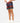 Front 3/4 of the Bear Path Shoreline Short revealing the elastic waistband and drawstring on a model in front of a light gray background.