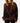 Front of the Bird Dog Wildknit Sweater on a Female Model in front of a light gray background.