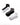 Three Pairs of the Wavelength Socks in front of a white background