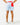 Back of the Bobby Shoreline Short on a model in front of a light gray background.