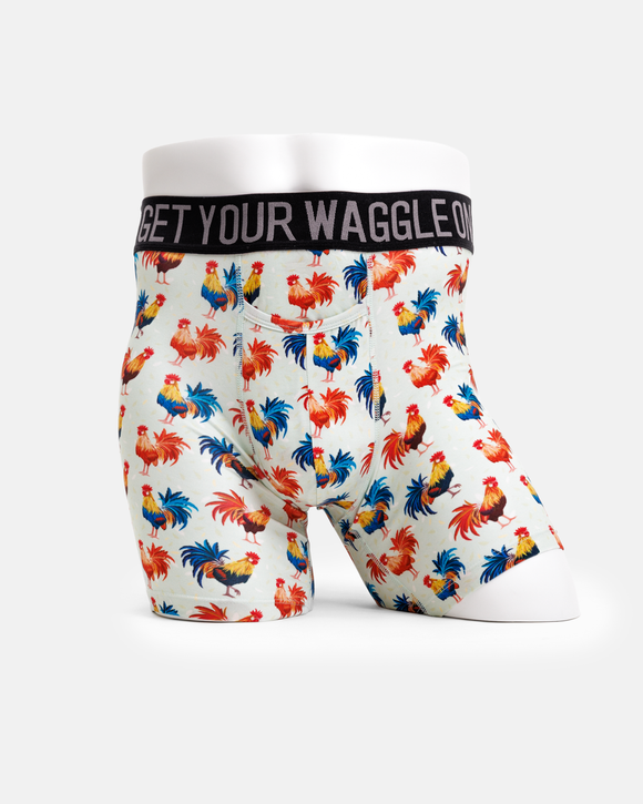 Cocky Rooster Men's Caddie Boxer Briefs | Waggle Boxer Briefs | Non ...