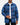 Front of the Cocky Rooster Flannel unbuttoned on a model in front of a light gray background