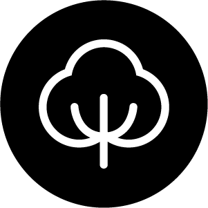 Cotton Black Icon