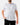 Front of the Cribbage Polo on a model in front of a light gray background.