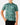 Front of the Deer Stand Polo on a model in front of a light gray background.