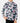 Front of the Depth Finder Featherlight Hoodie on a model in front of a light gray background.