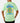 Back of the Dill-icious Dinks T-Shirt on a model in front of a light gray background.
