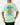 Back of the Dill-icious Dinks T-Shirt on a model in front of a light gray background.