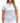 Untucked Front of the Downhill Polo on a model in front of a white background