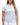 Untucked Front of the Downhill Polo on a model in front of a white background