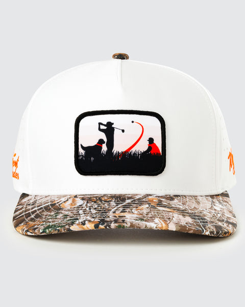 Duck Hook Hat | Waggle x The Divot Dudes Hat | Camo Snapback
