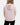 Back of the Dusty Rose Waffle Knit Hoodie on a model in front of a light gray background