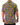 Back of the Flower Power Camp Shirt on a Male Model in front of a white background