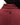 Back Waggle W emblem on the Garnet Plume Funnel Neck Sweatshirt on a model in front of a white background