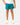 Front of the Green Lakers Shoreline Short on a model in front of a light gray background.