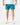 Front of the Green Lakers Shoreline Short on a model in front of a light gray background.