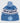 Front of the Grip and Rip Pom Beanie in front of a light gray background