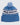 Back of the Grip and Rip Pom Beanie in front of a light gray background