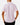 Untucked Back of the Hammered It Hybrid Polo on a model in front of a light gray background.