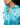 Collar of the Hawaiian Punchout Polo on a model in front of a white background