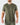 Front of the Hunter Green Hexcore T-Shirt on a model in front of a light gray background.