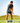 Model wearing the Caddie Boxers underneath his Waggle Polo + Shorts Combo