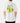 Back of the Knee High By July T-Shirt on a model in front of a light gray background.