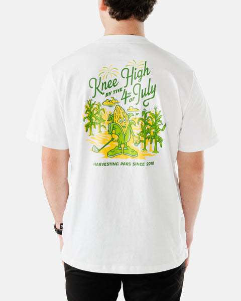Knee High by July T-Shirt | Waggle Golf T-Shirt | Corn Graphic Tee