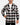 Front of the Loon Lake Flannel unbuttoned on a model in front of a light gray background