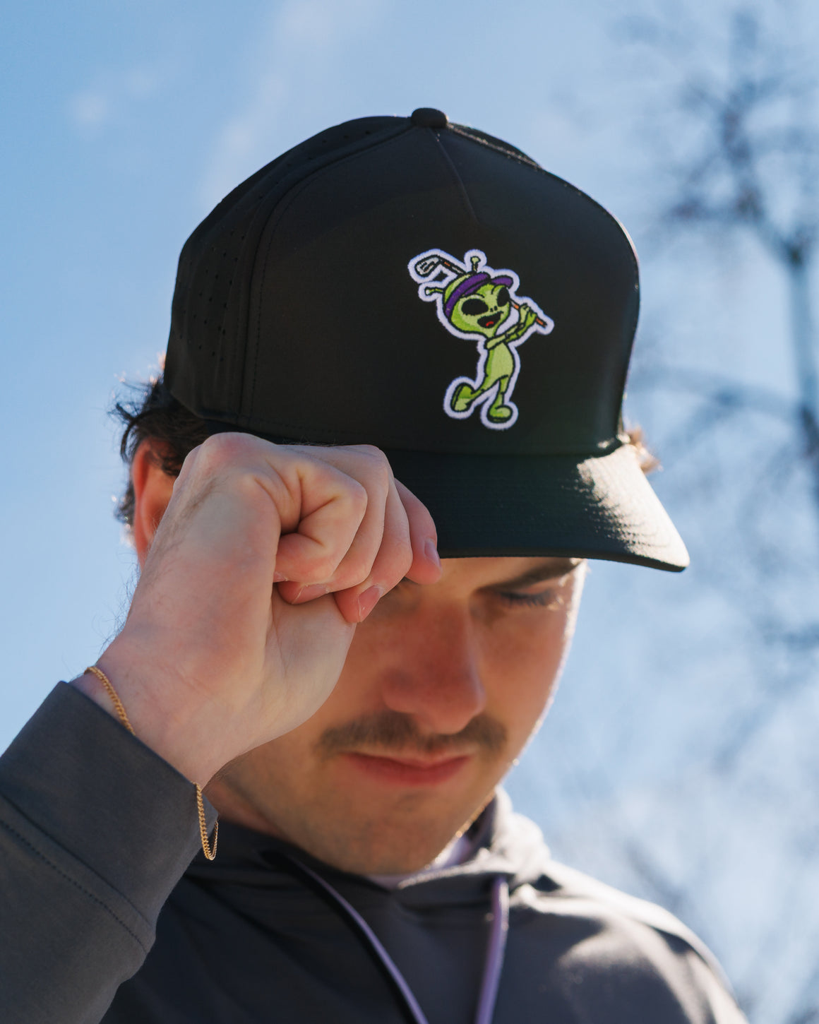 Mars Approaches Hat | Waggle Golf Hat | Alien Snapback