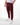 Front angle of Merlot Greenside Joggers on a Model in front of white background