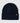 Front of the Clubhouse Beanie laying on a light gray background.