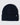 Front of the Clubhouse Beanie laying on a light gray background.